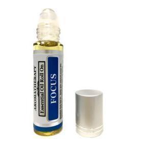 Best Focus Body Roll On - Essential Oil Infused Aromatherapy Roller Oils - 10 mL by Sponix